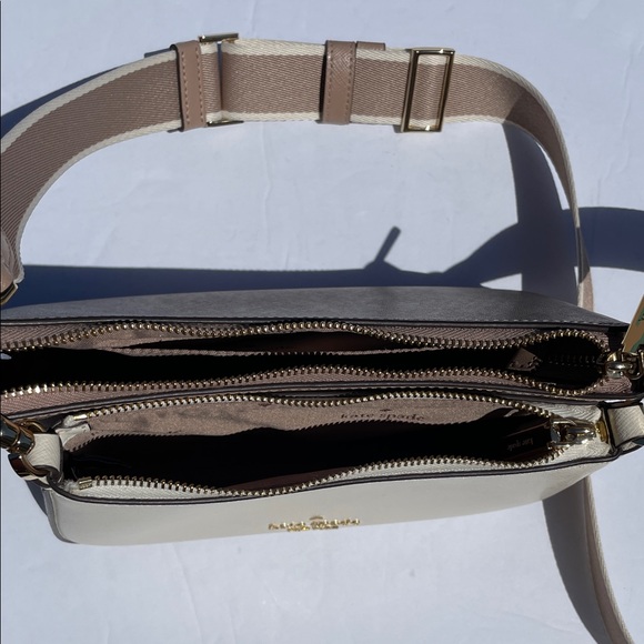 Kate Spade Cream and Brown Crossbody Bag - Picture 10 of 12